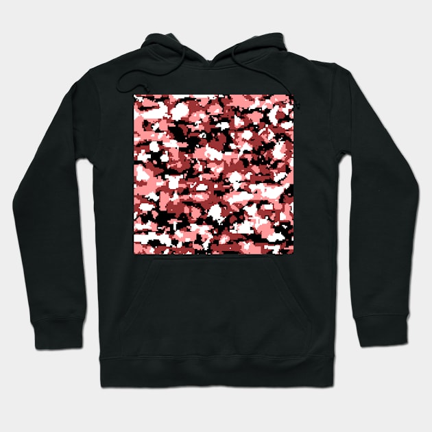 White Chocolate Digital Camouflage Hoodie by Tshirtstory